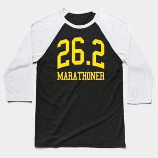 26.2 Marathoner Marathon Runner Running Coach Baseball T-Shirt